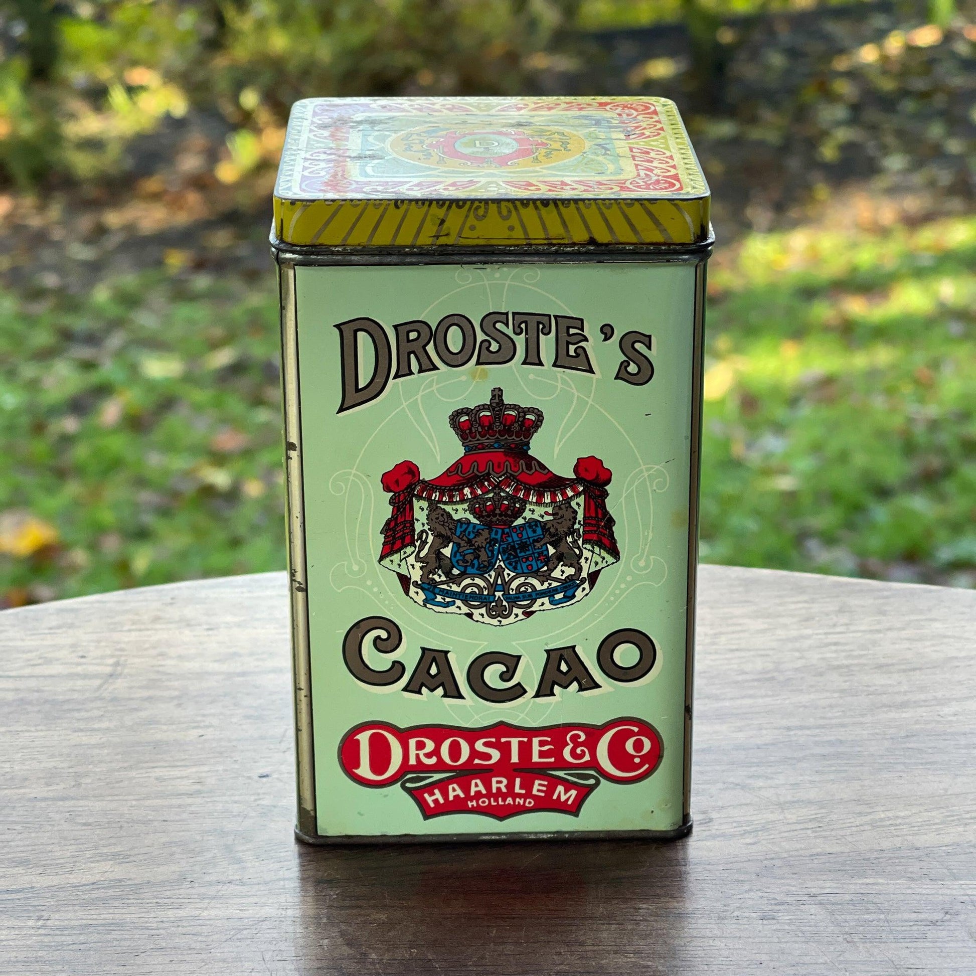 Droste cacao blik - Bamestra Curiosa