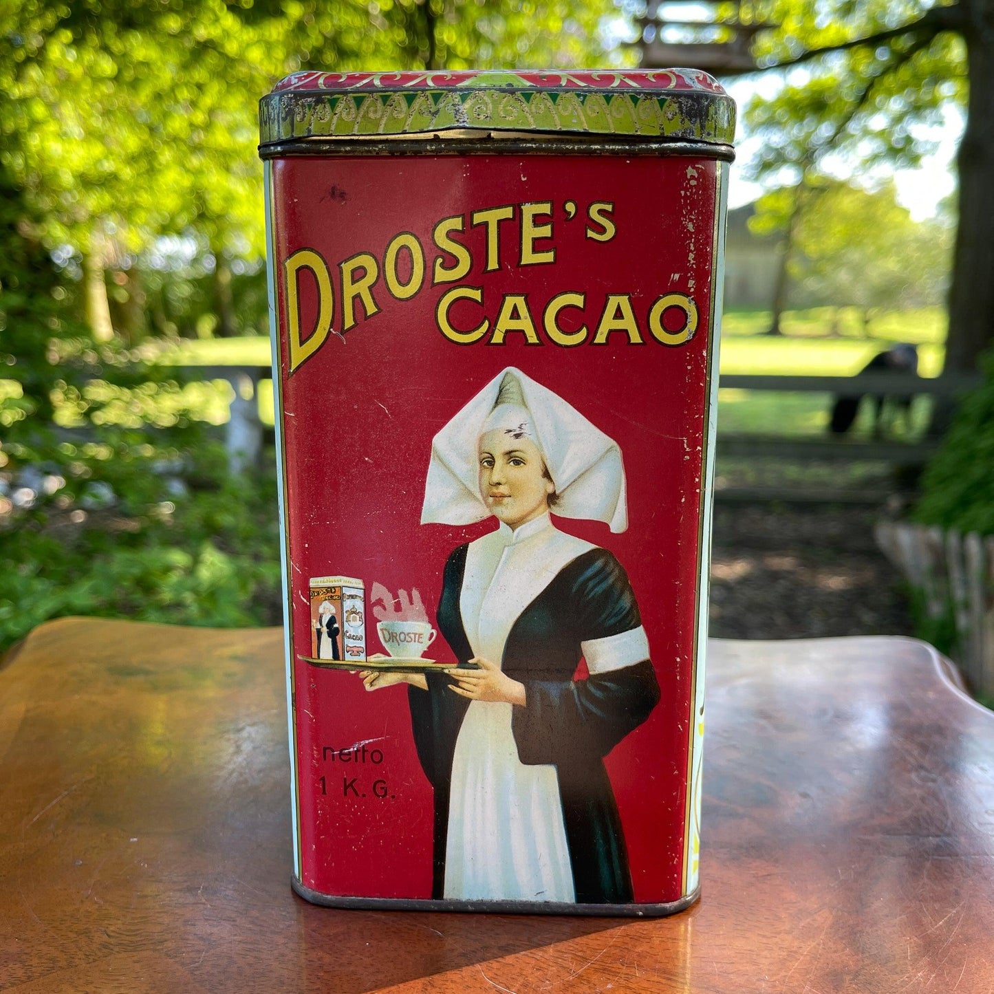 Droste Cacao blik - Bamestra Curiosa