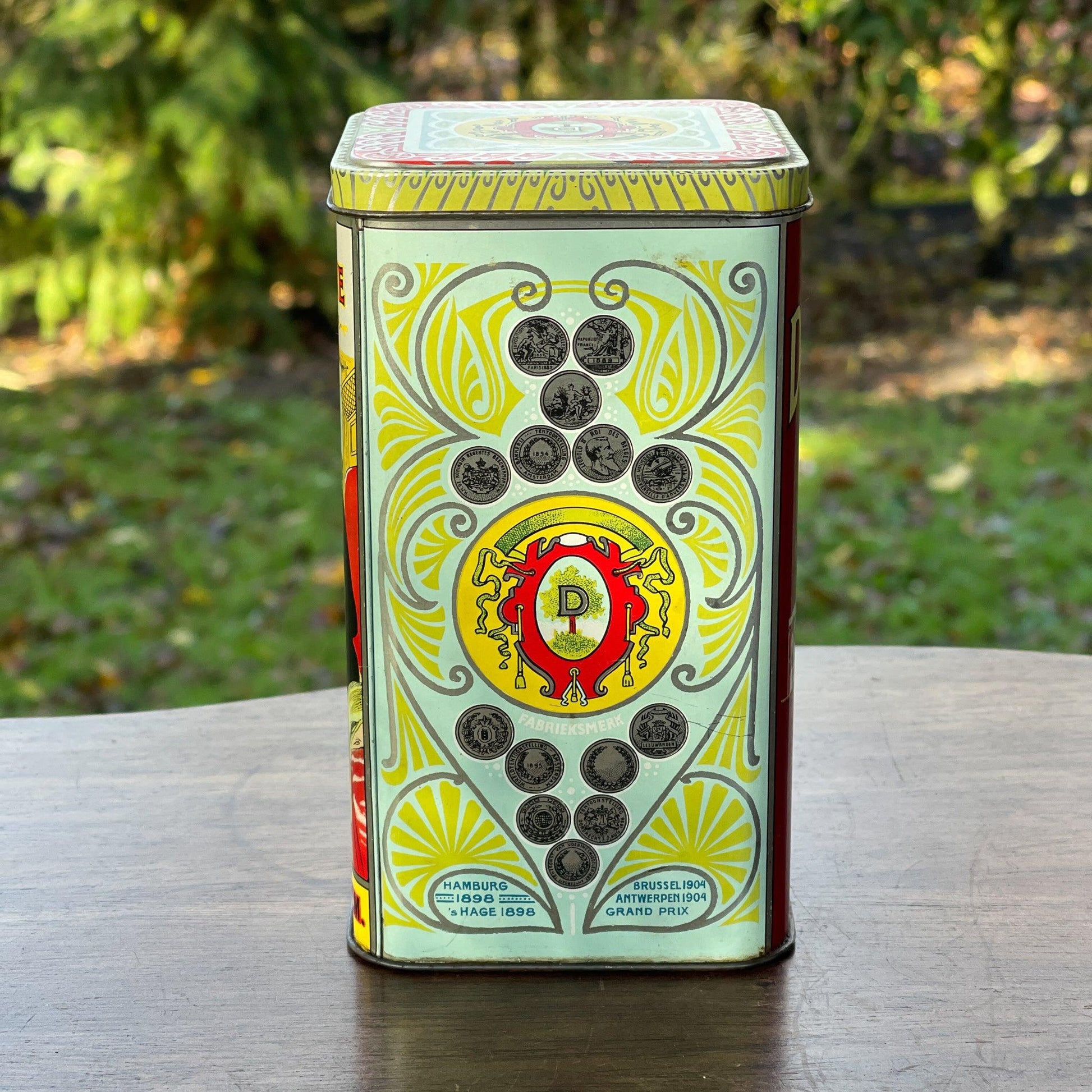 Droste cacao blik - Bamestra Curiosa