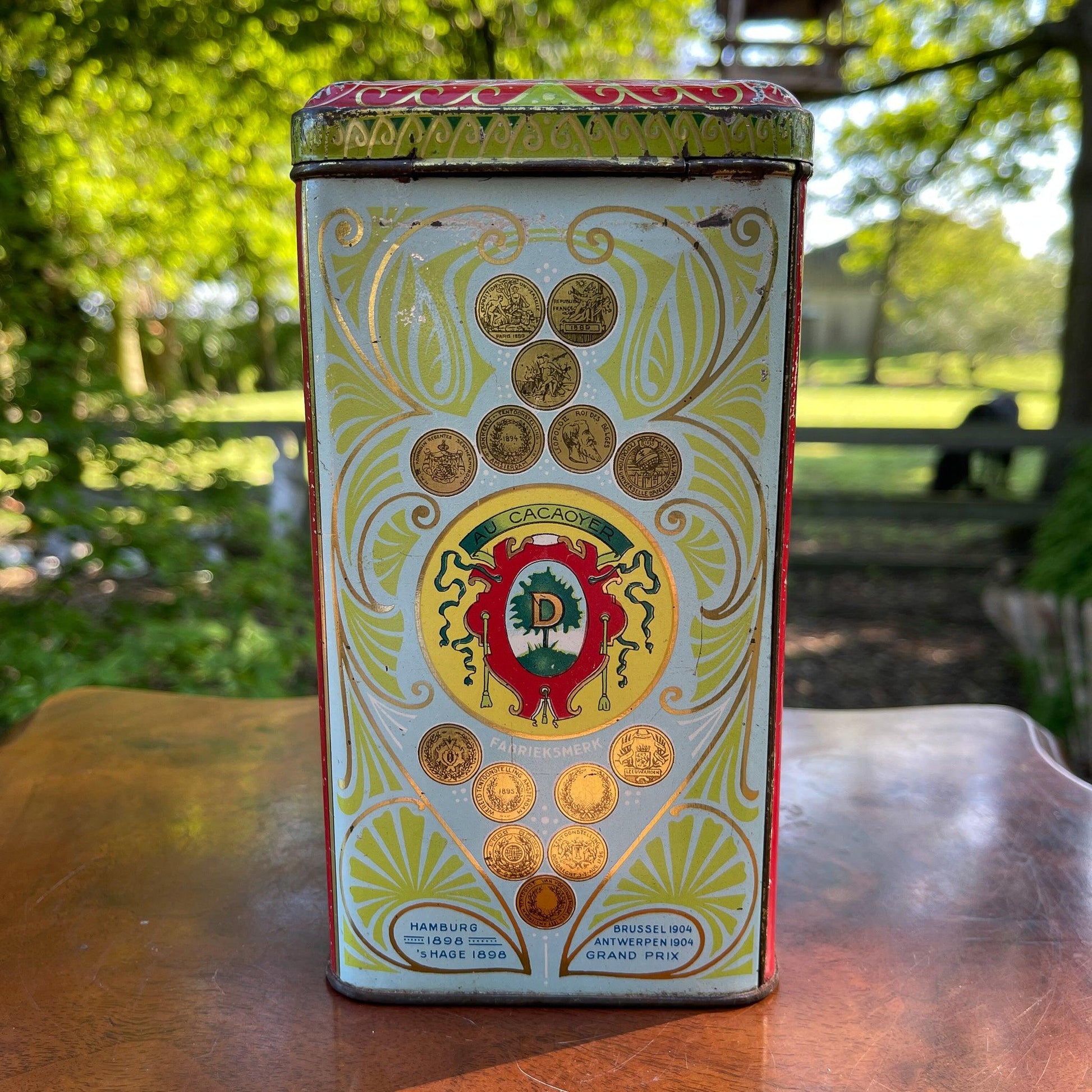 Droste Cacao blik - Bamestra Curiosa