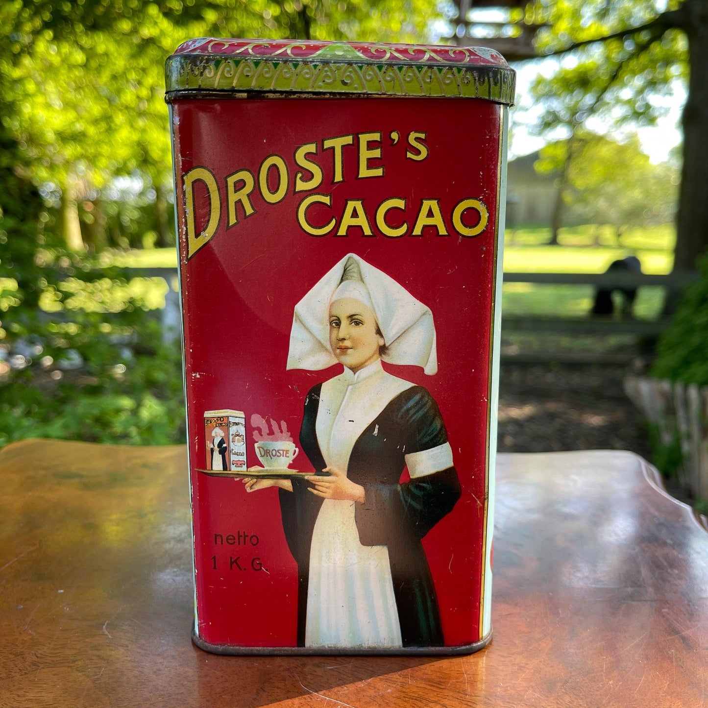 Droste Cacao blik - Bamestra Curiosa