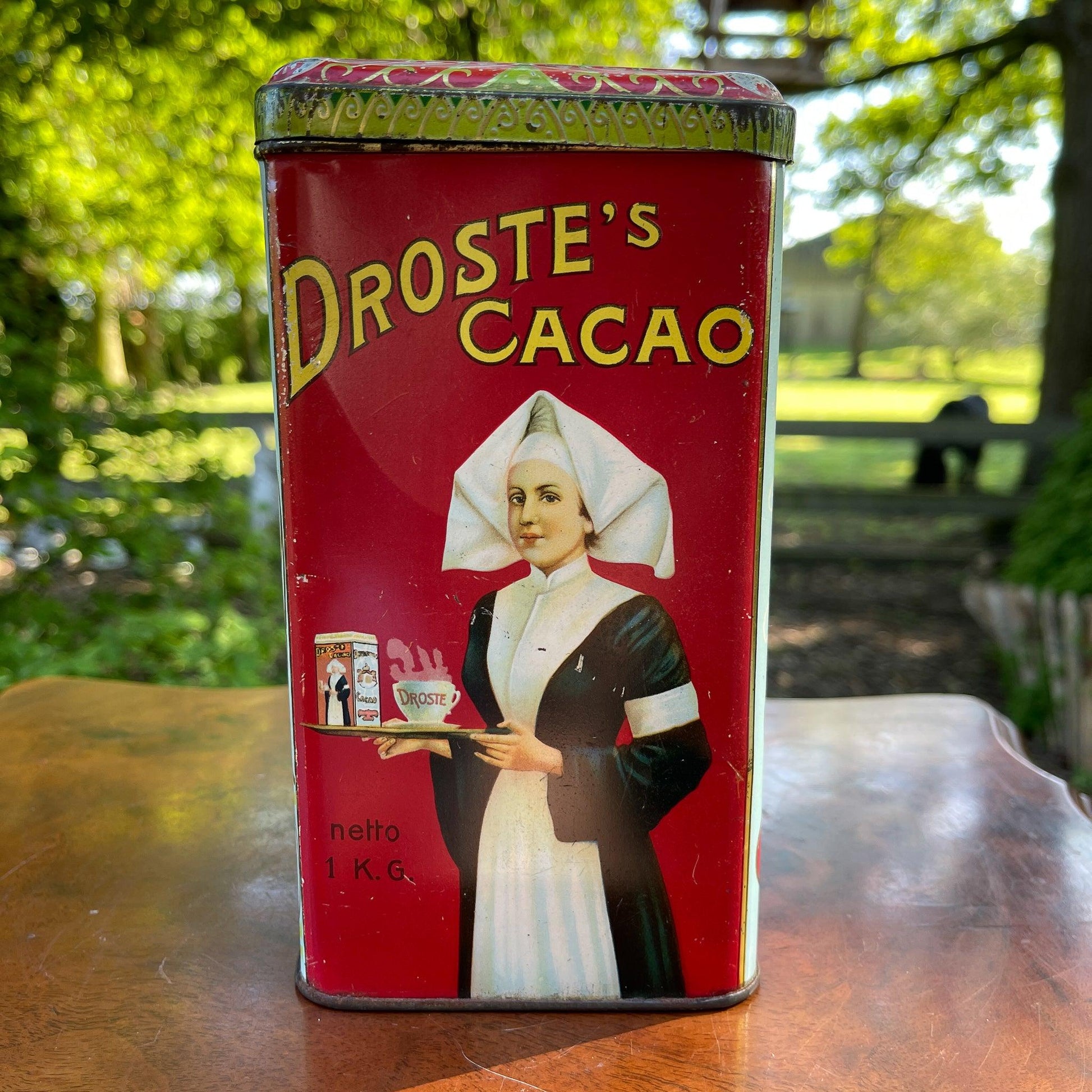 Droste Cacao blik - Bamestra Curiosa