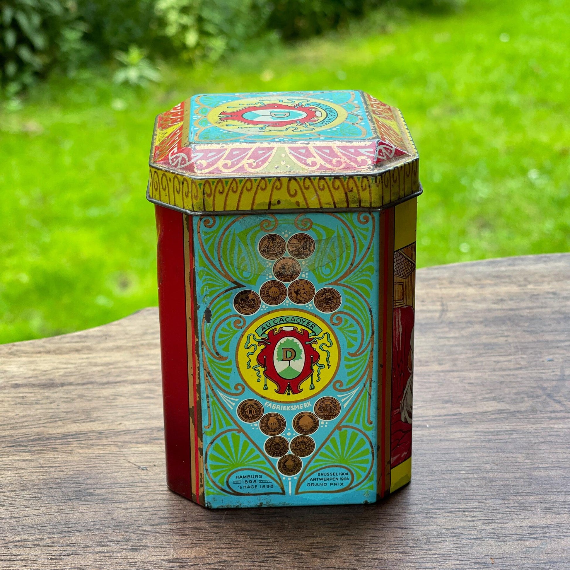 Droste Cacao blik - Bamestra Curiosa