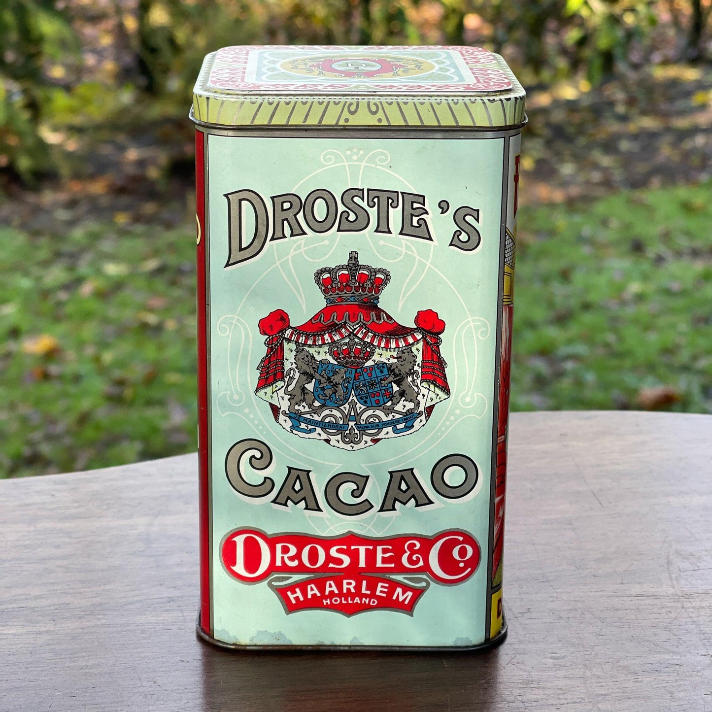 Droste cacao blik - Bamestra Curiosa