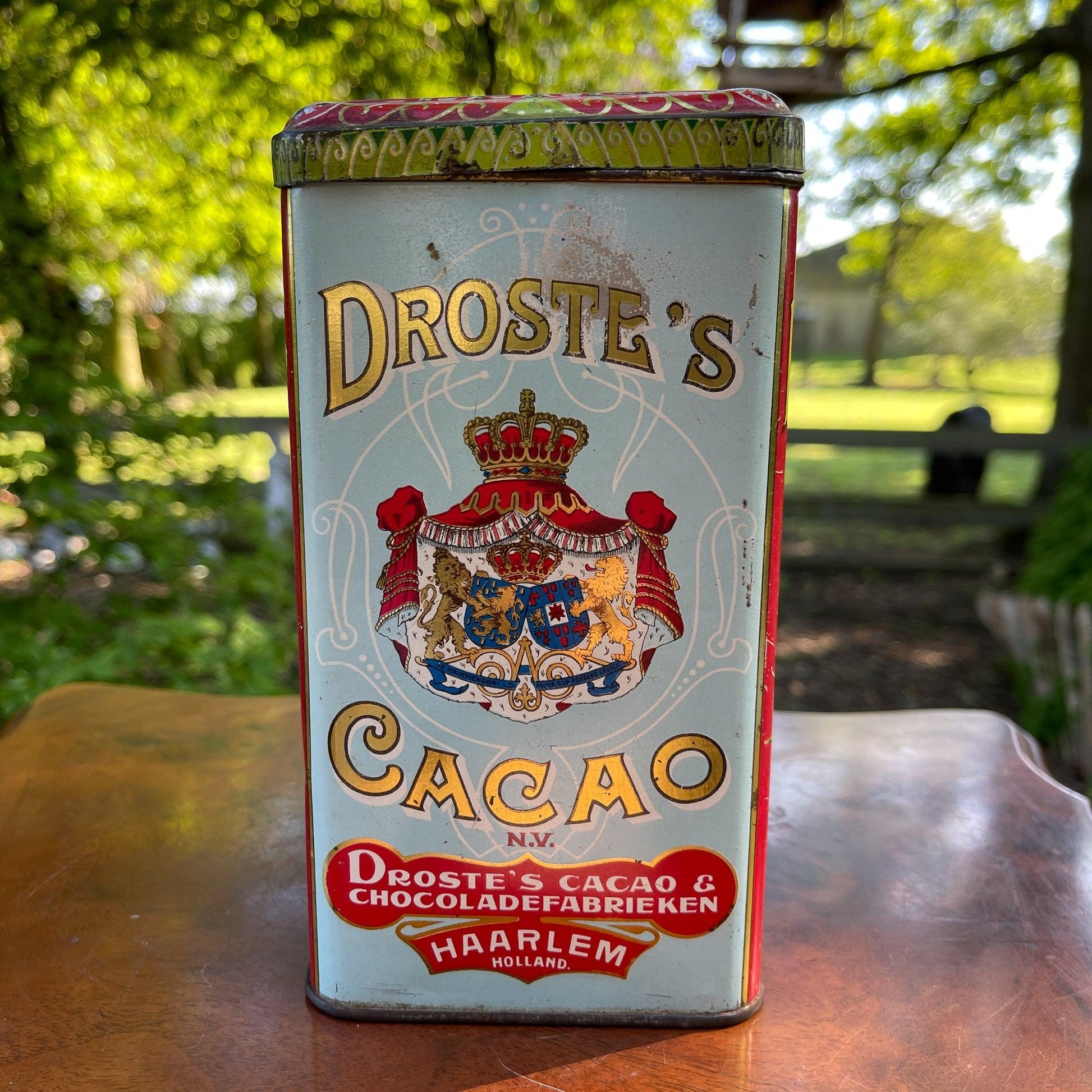 Droste Cacao blik - Bamestra Curiosa