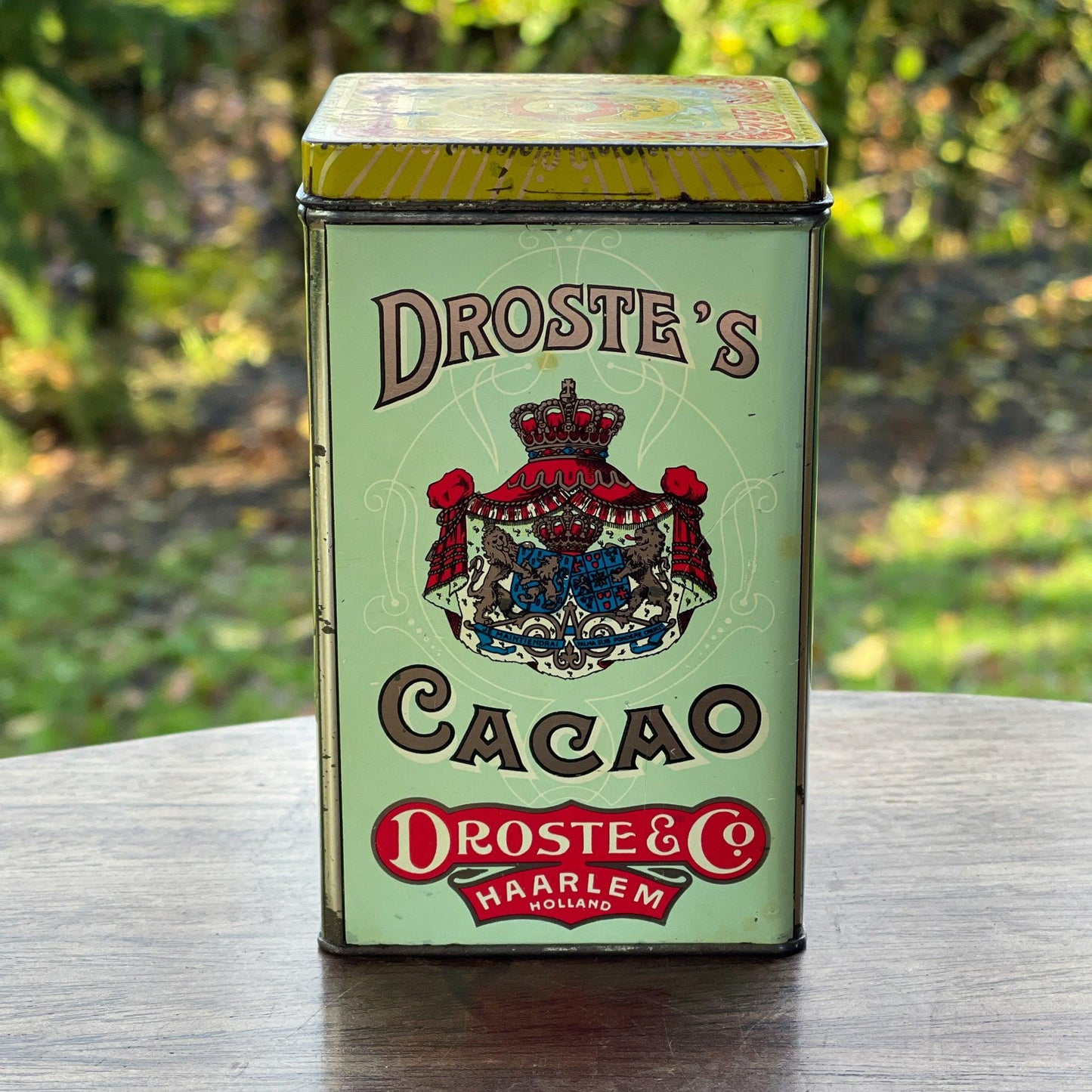 Droste cacao blik - Bamestra Curiosa