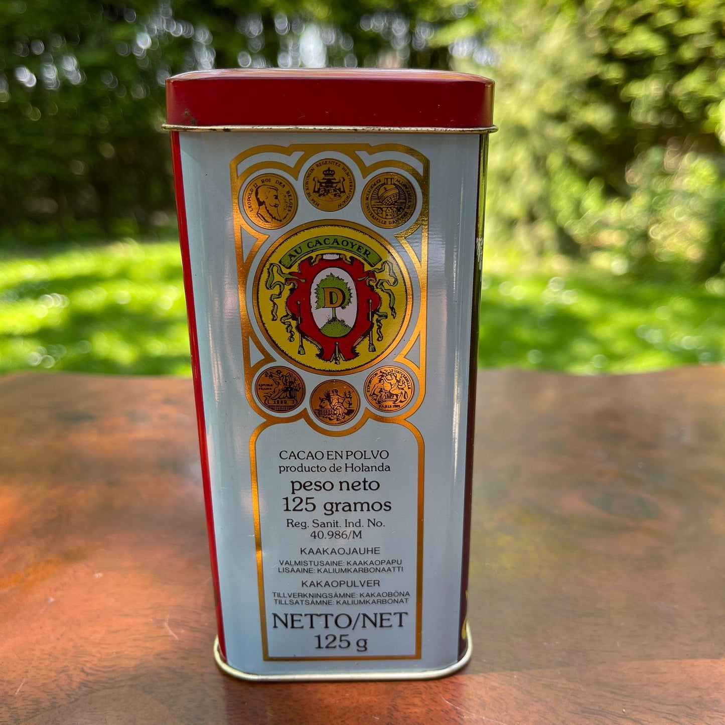 Droste Cacao blik - Bamestra Curiosa