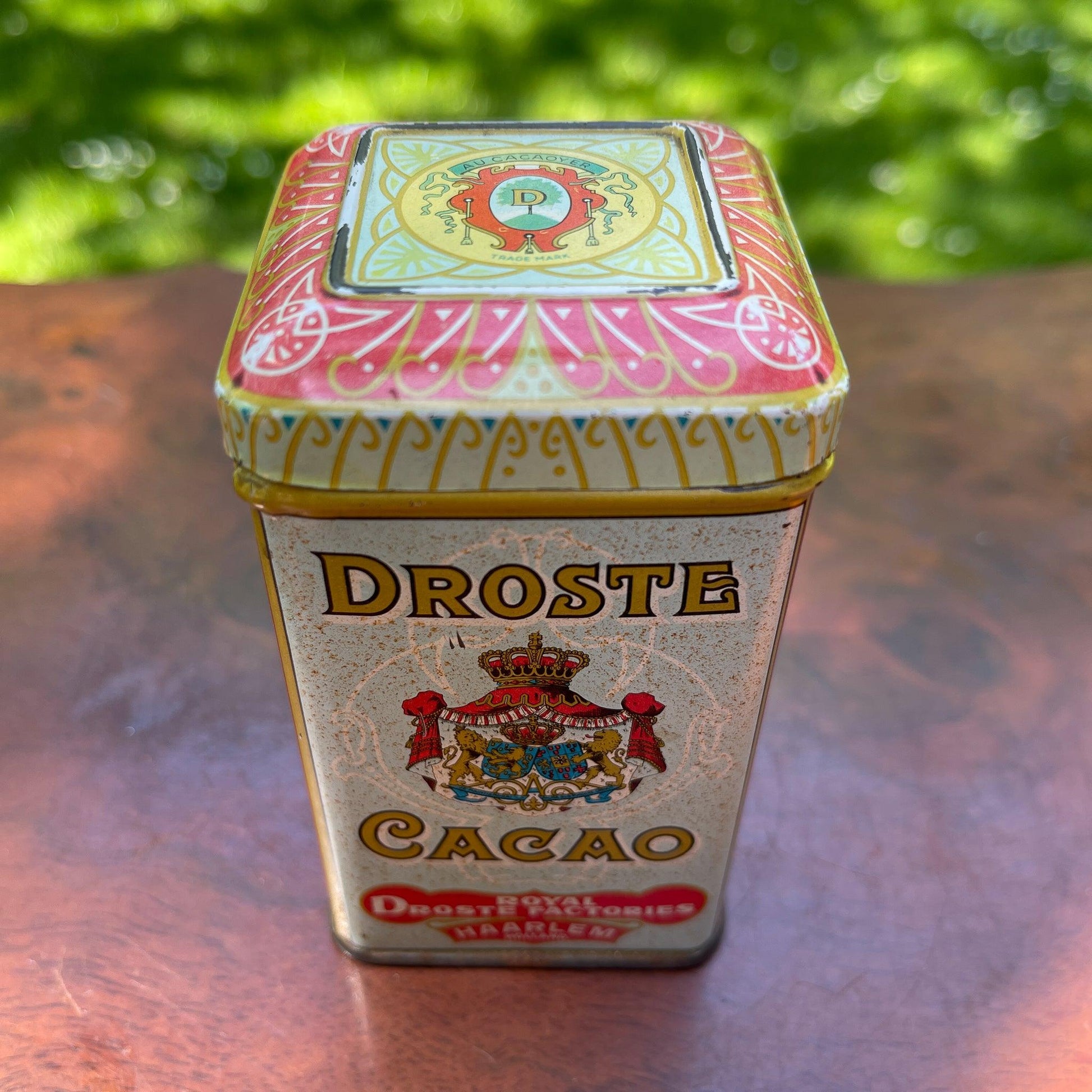 Droste Cacao blikje - Bamestra Curiosa