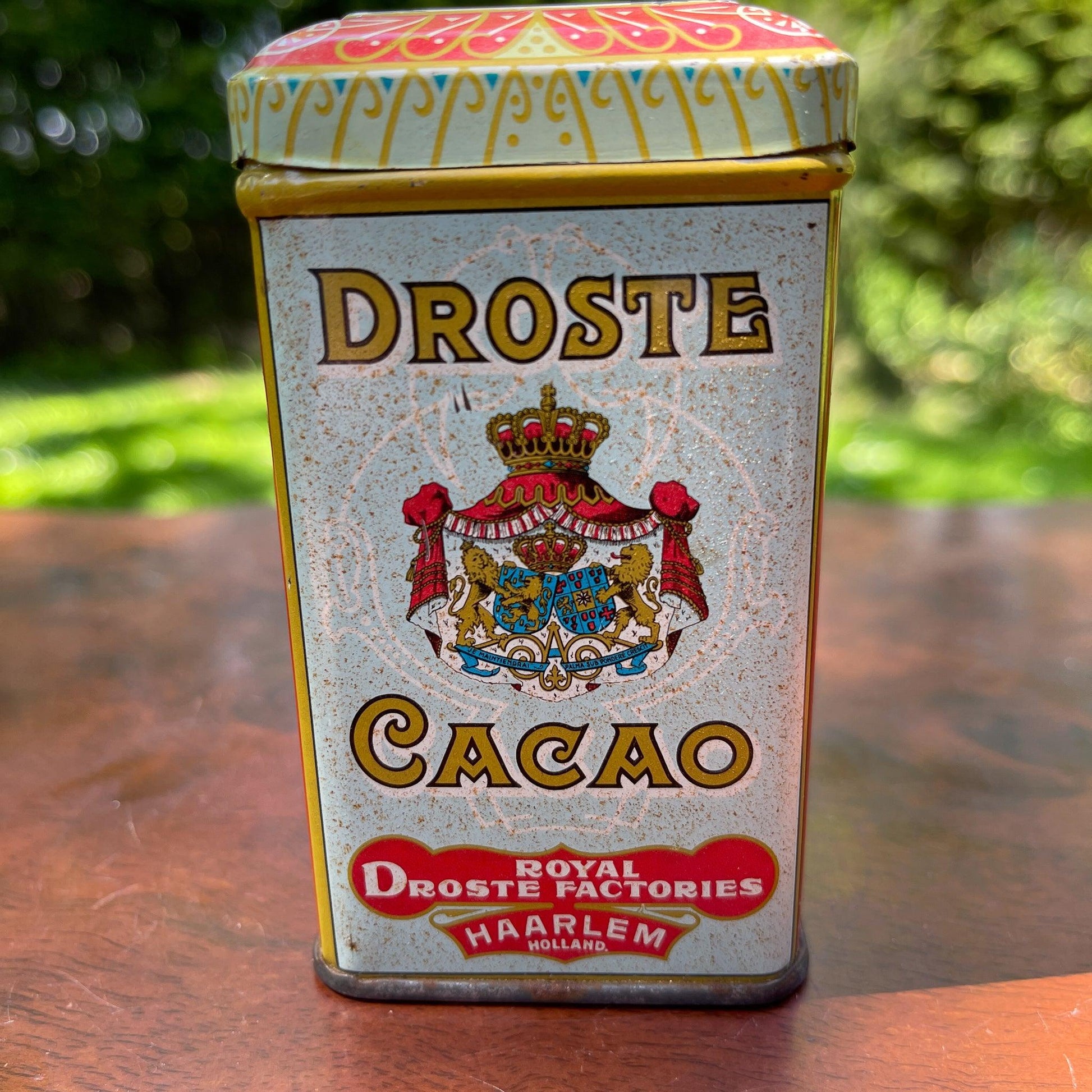 Droste Cacao blikje - Bamestra Curiosa