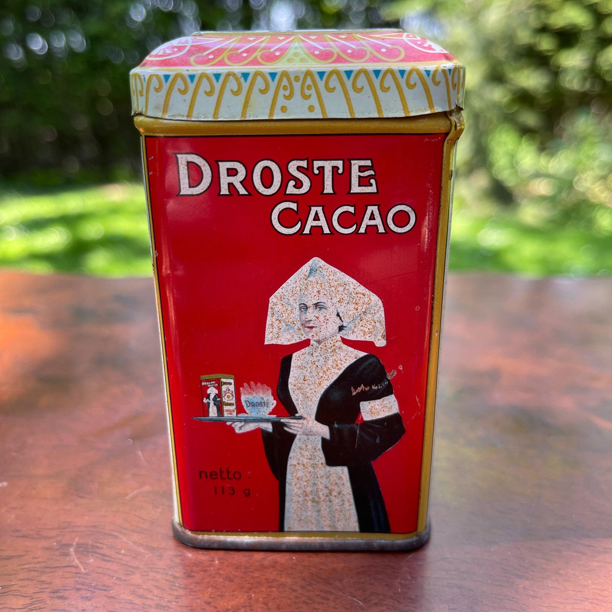 Droste Cacao blikje - Bamestra Curiosa