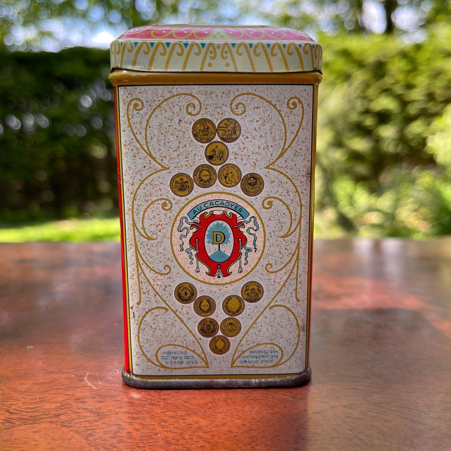 Droste Cacao blikje - Bamestra Curiosa