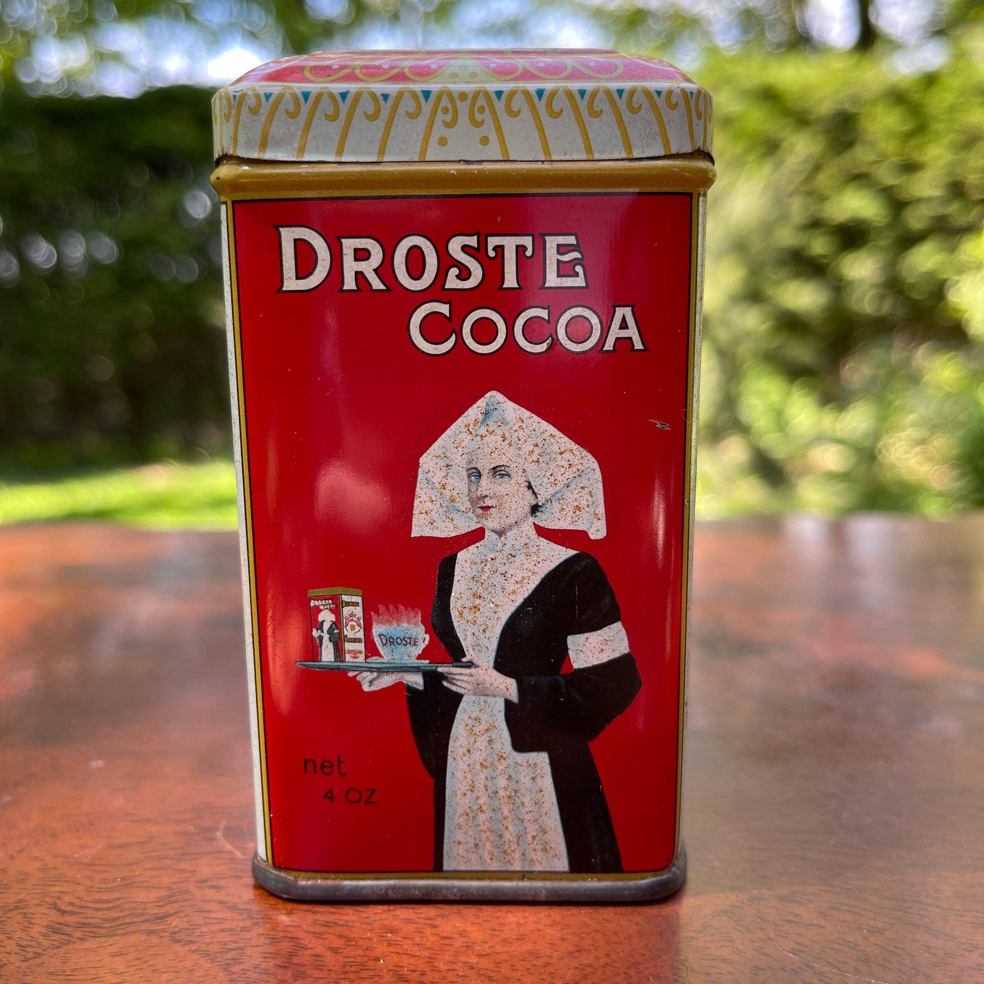 Droste Cacao blikje - Bamestra Curiosa