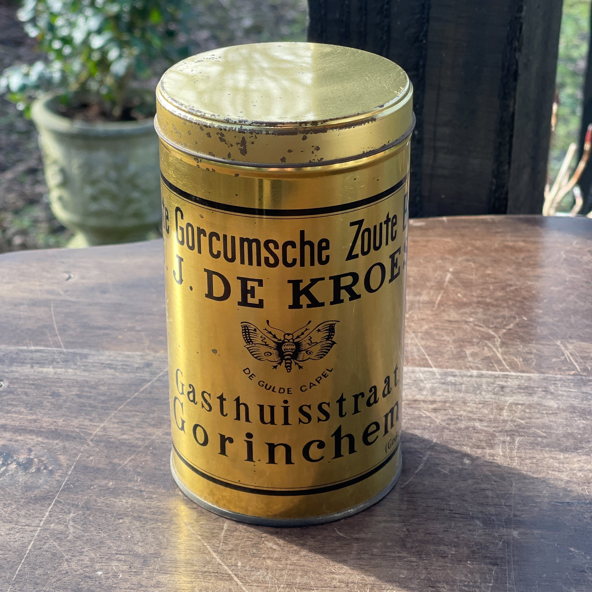 Echte Gorcumsche Zoute Bollen Blik - The Collectionist