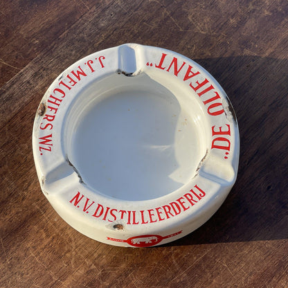 Emaille asbak De Olifant - The Collectionist