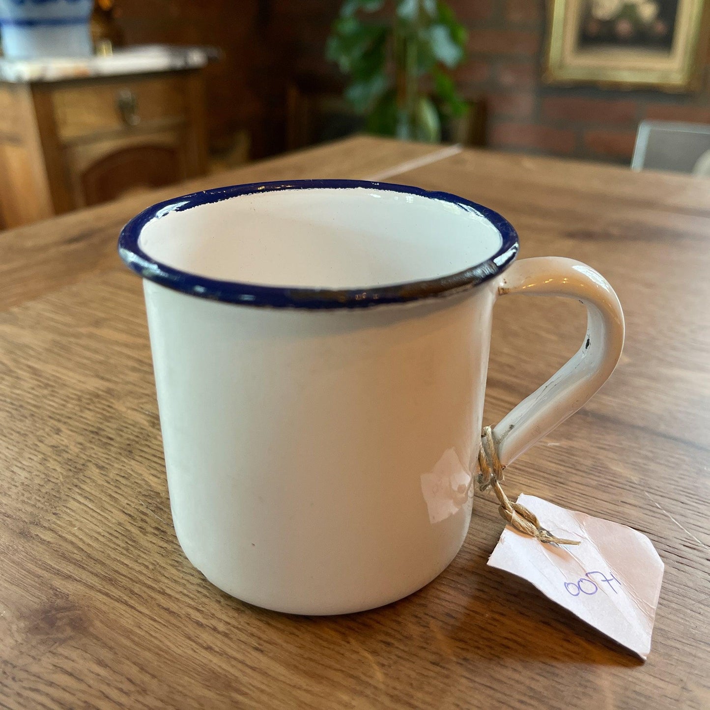 Emaille beker - Bamestra Curiosa