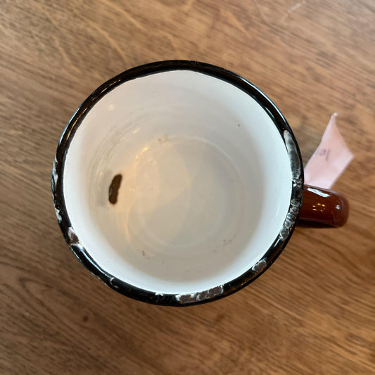 Emaille beker - Bamestra Curiosa