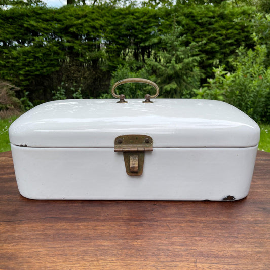 Emaille broodtrommel - Bamestra Curiosa