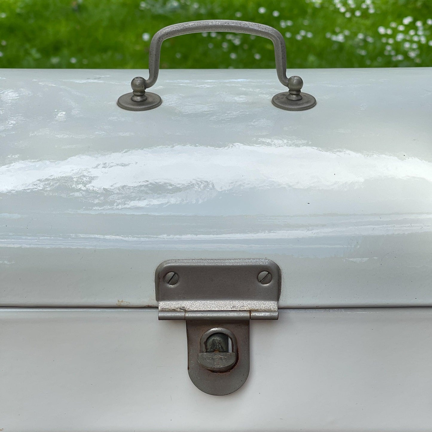 Emaille broodtrommel - Bamestra Curiosa