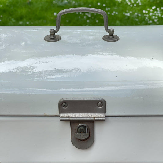 Emaille broodtrommel - Bamestra Curiosa