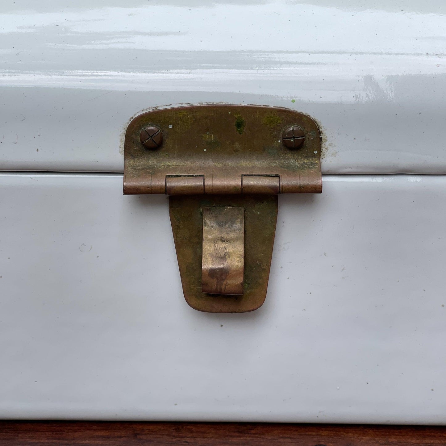 Emaille broodtrommel - Bamestra Curiosa