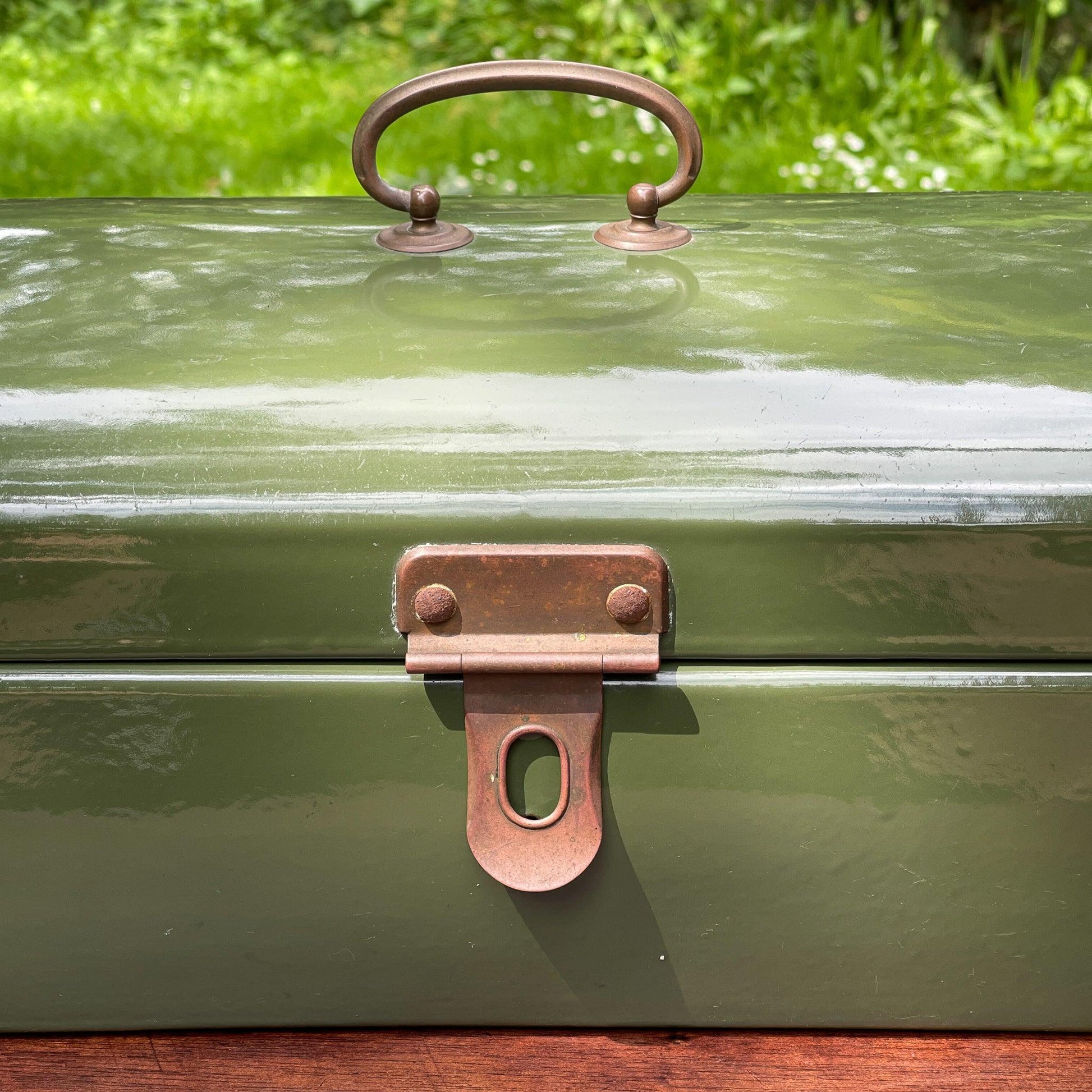 Emaille broodtrommel - Bamestra Curiosa