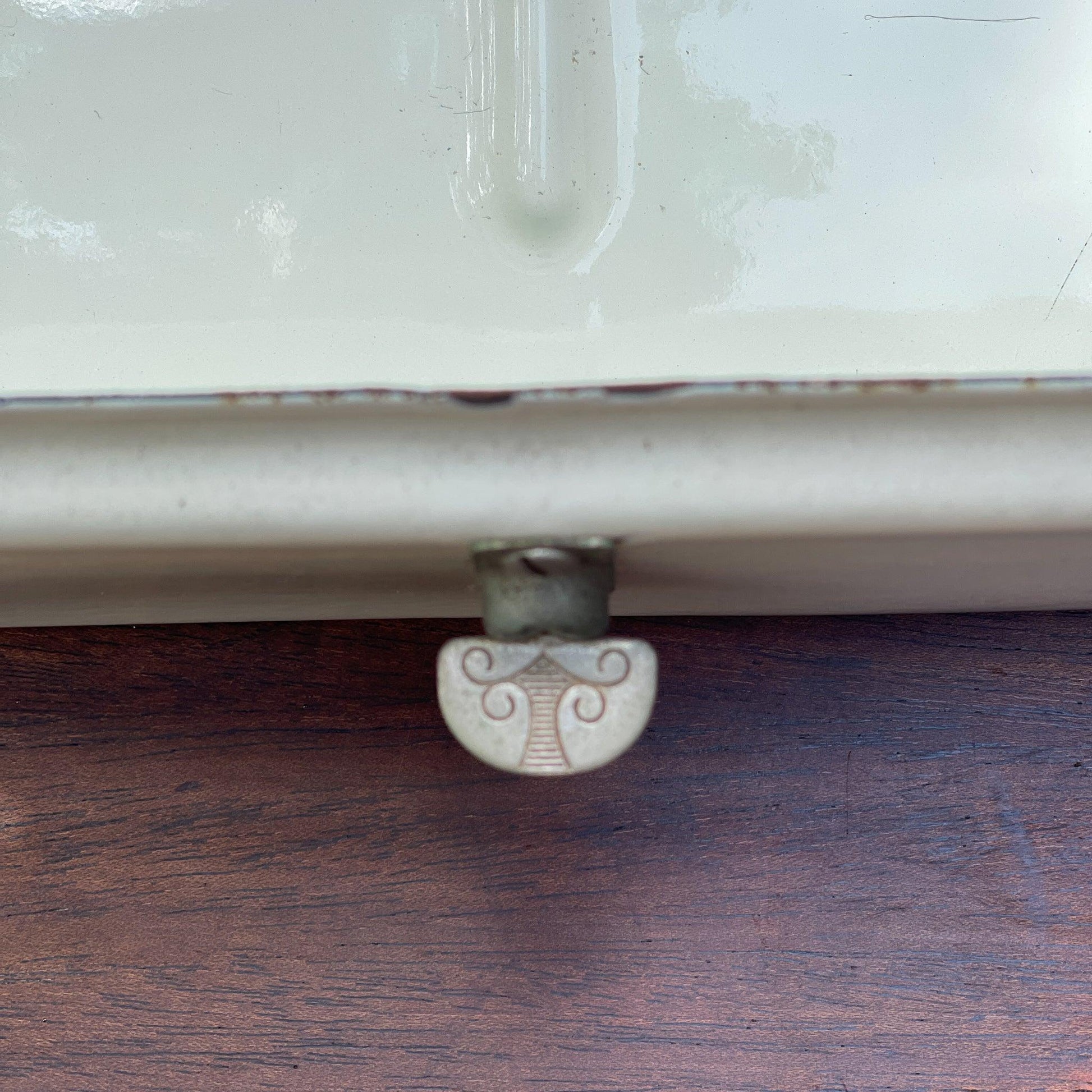 Emaille broodtrommel - Bamestra Curiosa