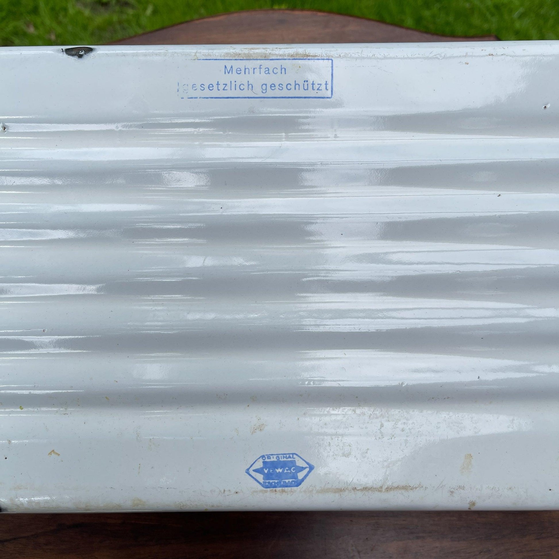 Emaille broodtrommel - Bamestra Curiosa