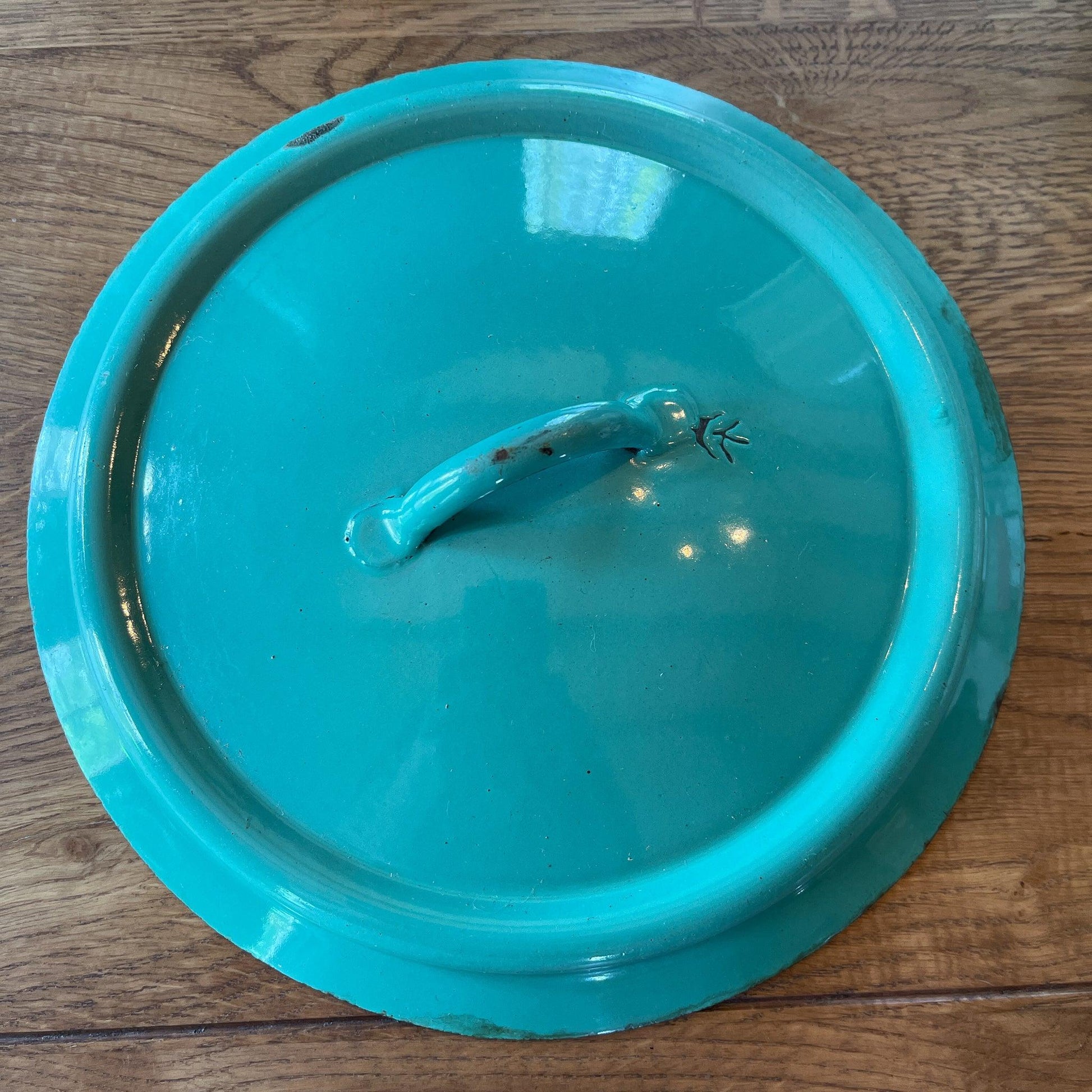 Emaille emmer met deksel - Bamestra Curiosa