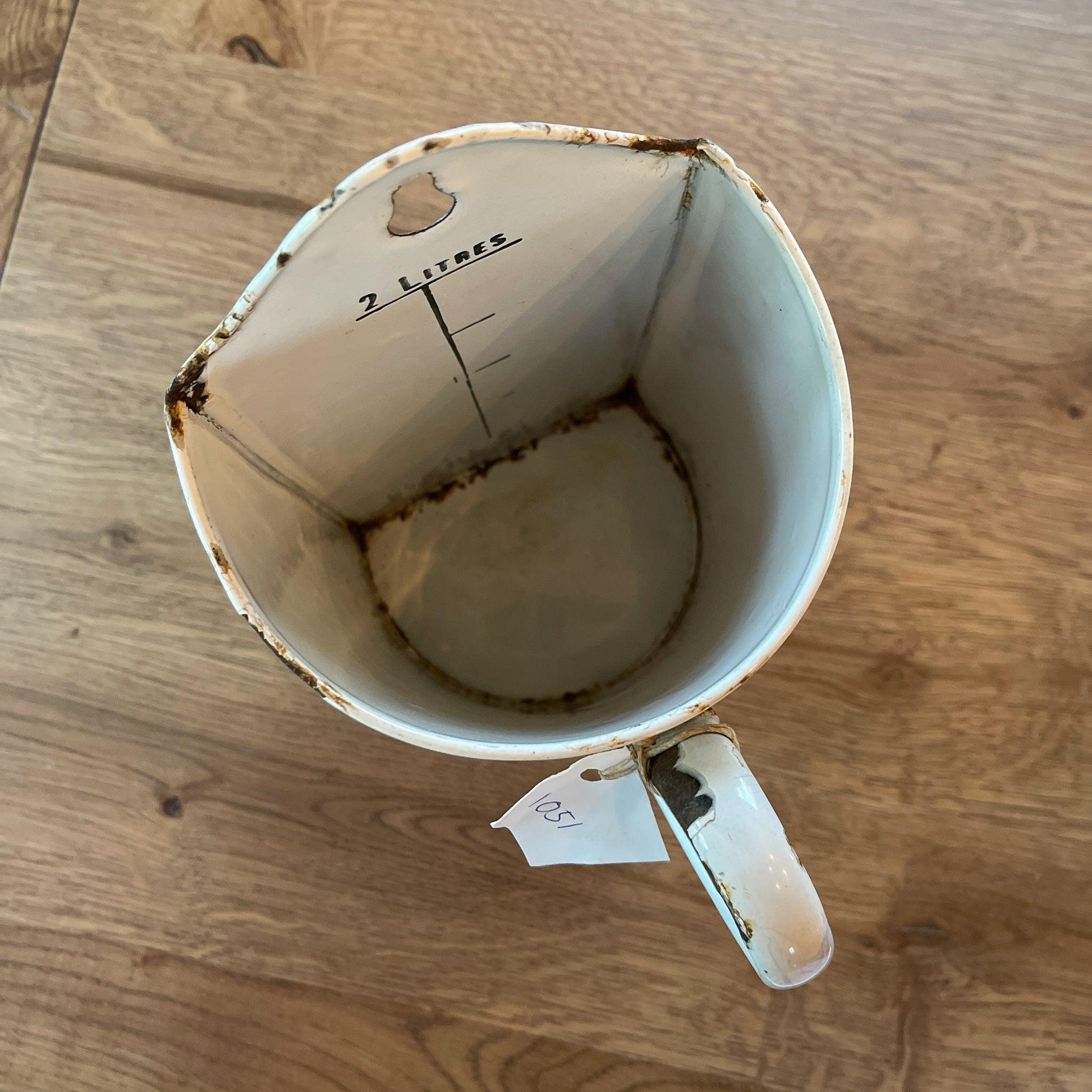 Emaille irrigator 2L - Bamestra Curiosa