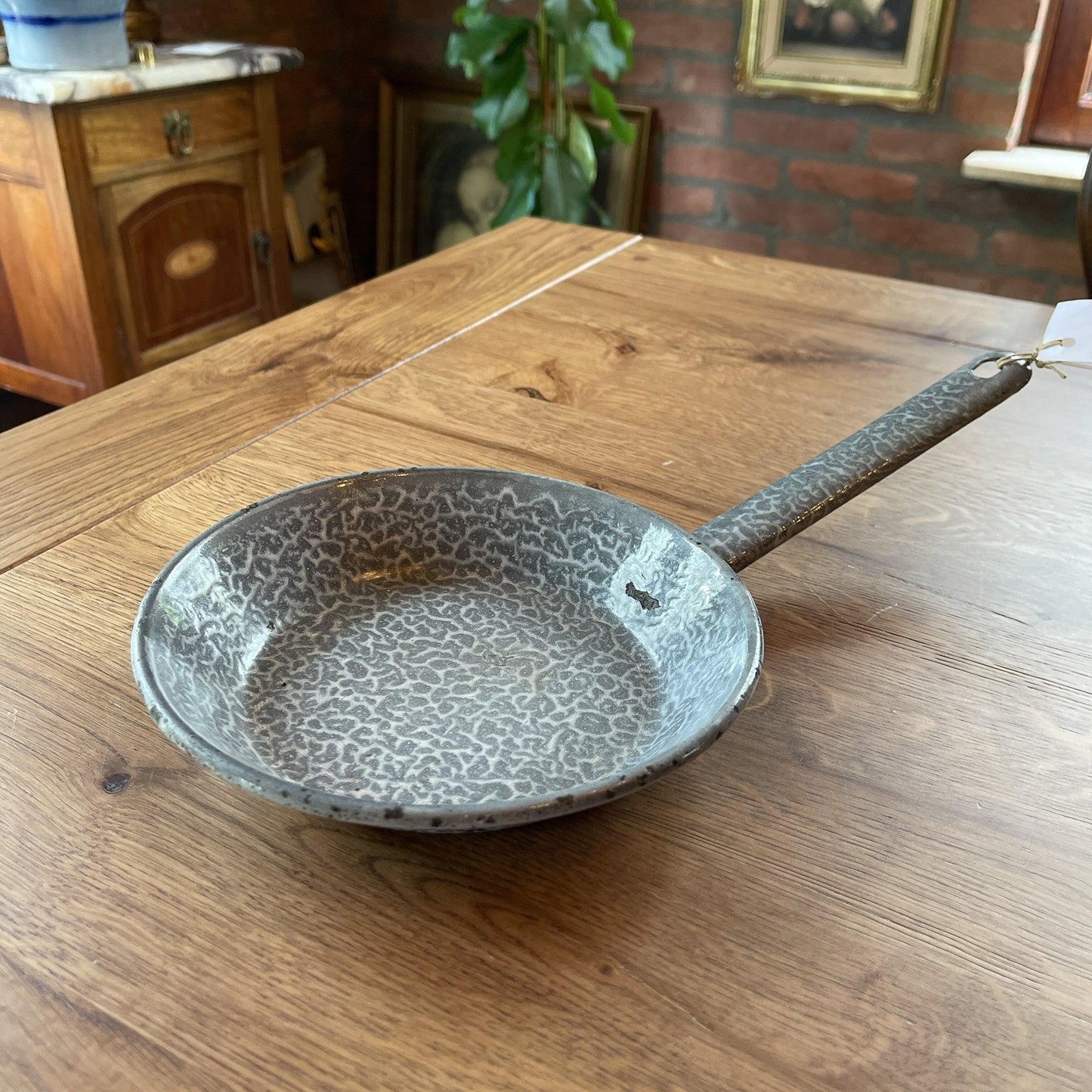 Emaille koekenpannetje - Bamestra Curiosa