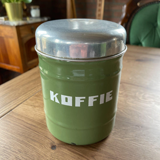 Emaille koffiebus - Bamestra Curiosa