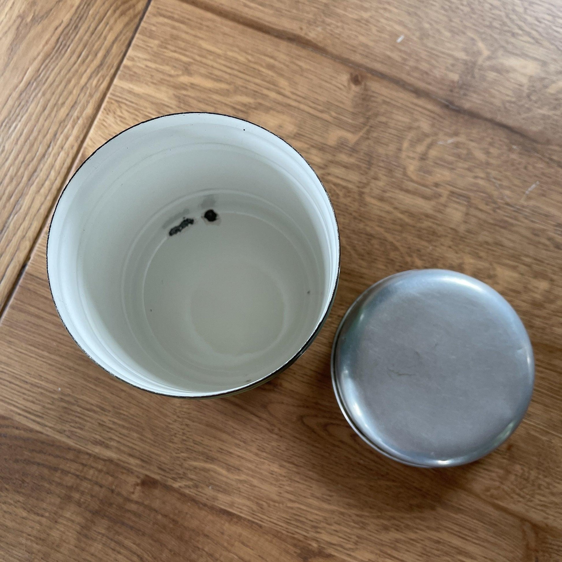 Emaille koffiebus - Bamestra Curiosa