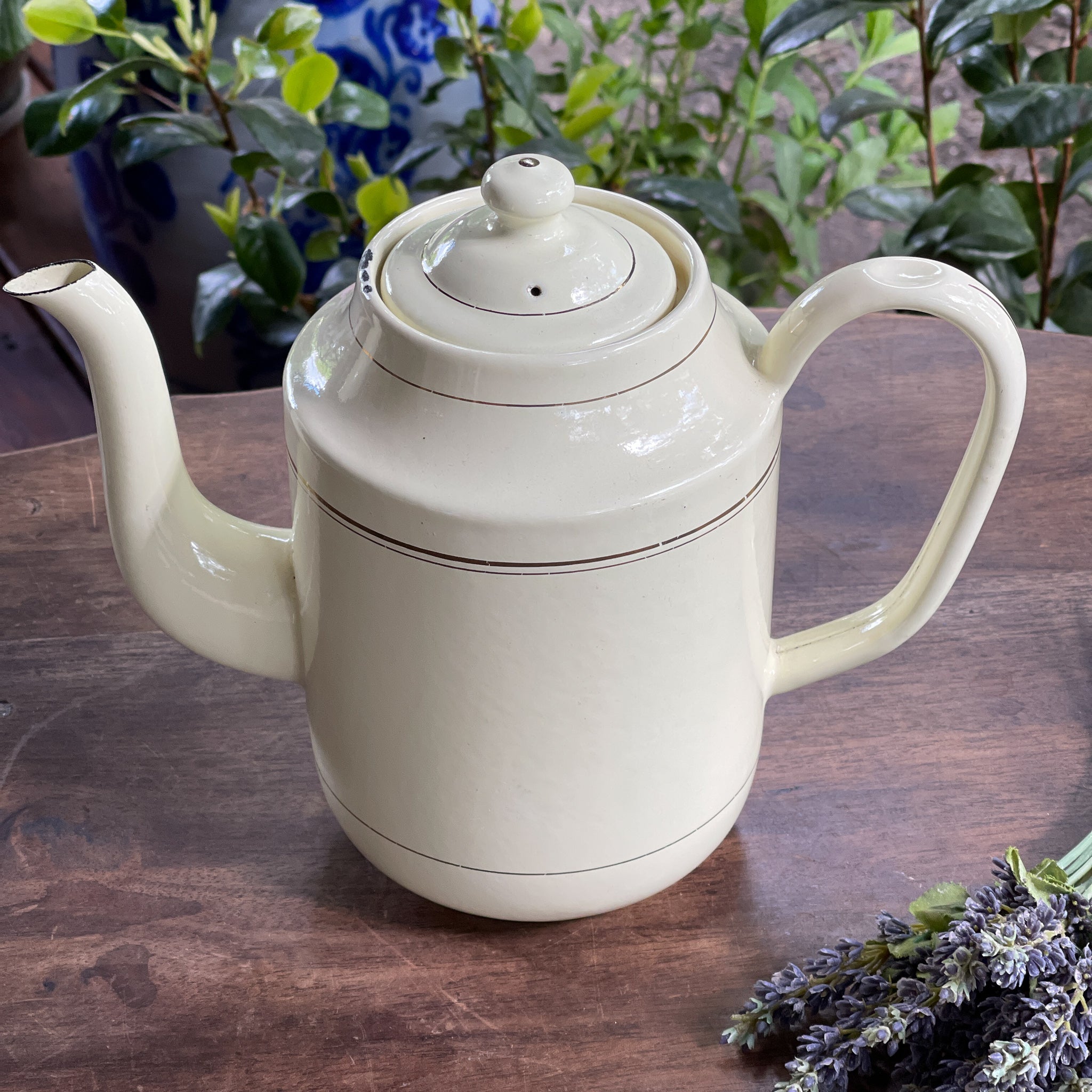 Emaille Koffiepot of Theepot - The Collectionist