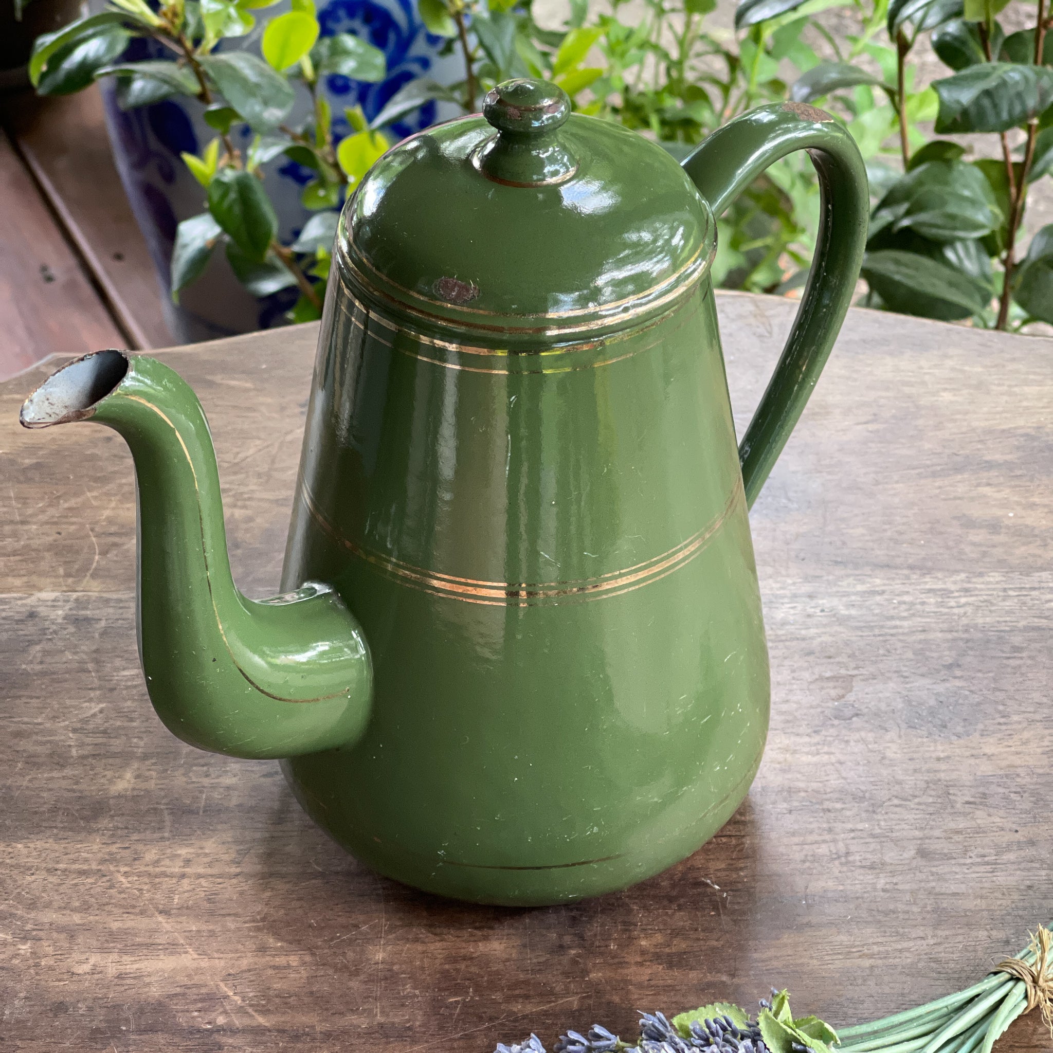 Emaille Koffiepot of Theepot - The Collectionist
