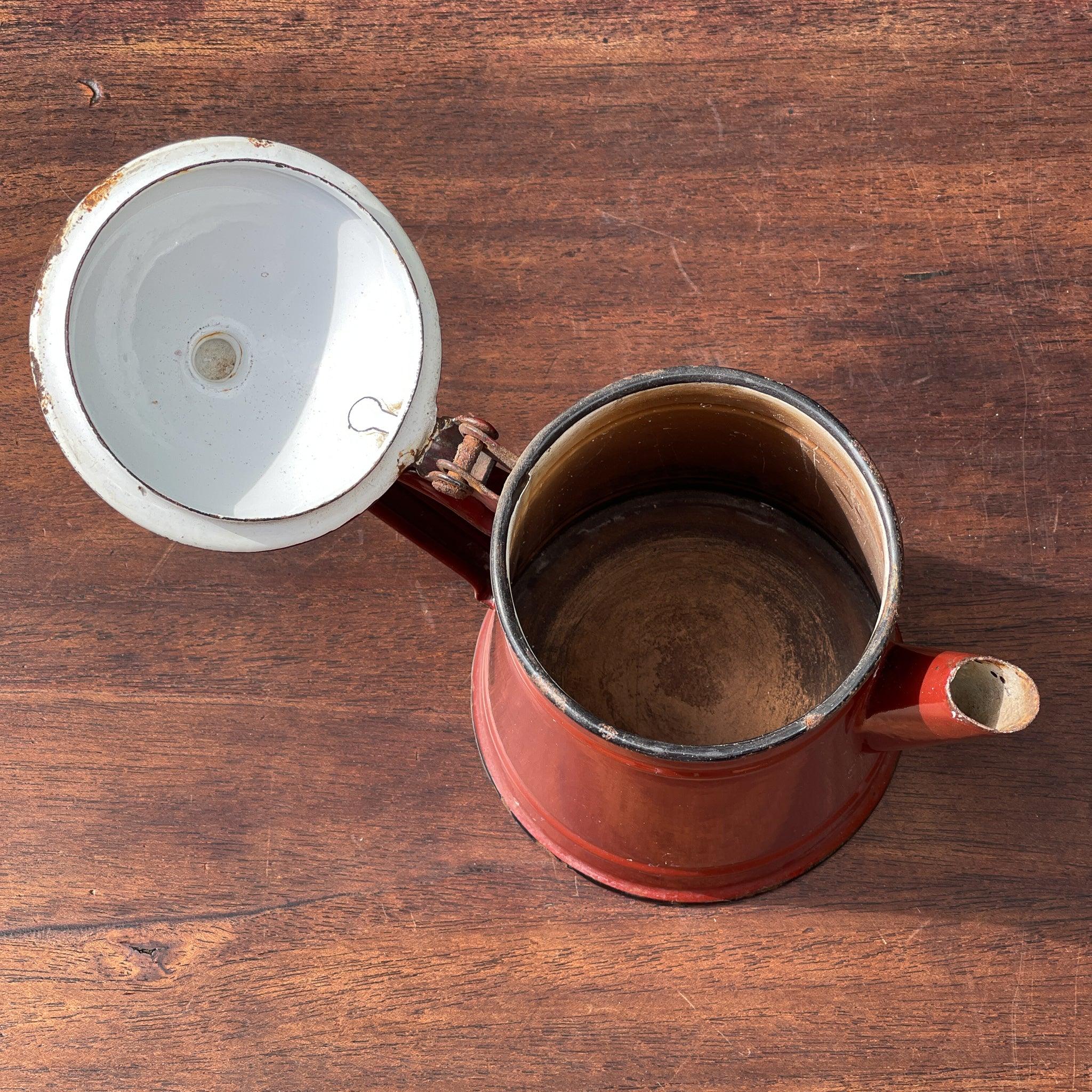 Emaille koffiepot / theepot - The Collectionist