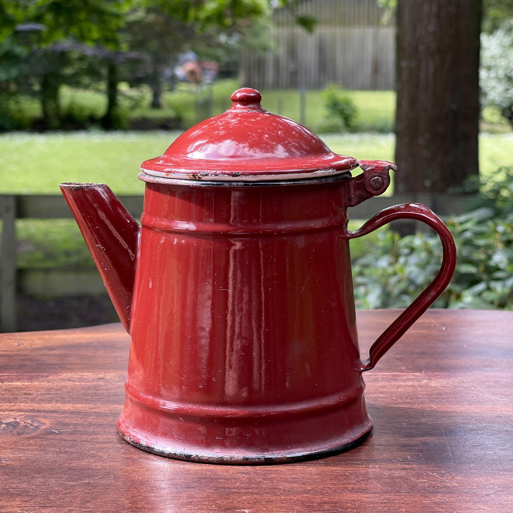 Emaille koffiepot / theepot - The Collectionist