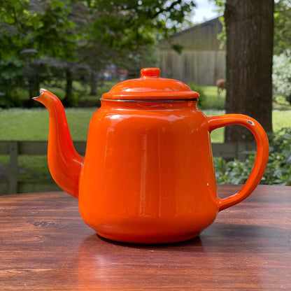 Emaille koffiepot / theepot - Bamestra Curiosa