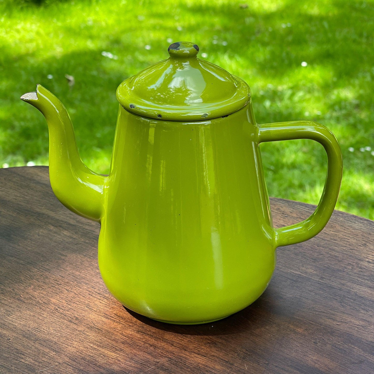 Emaille koffiepot / theepot - Bamestra Curiosa