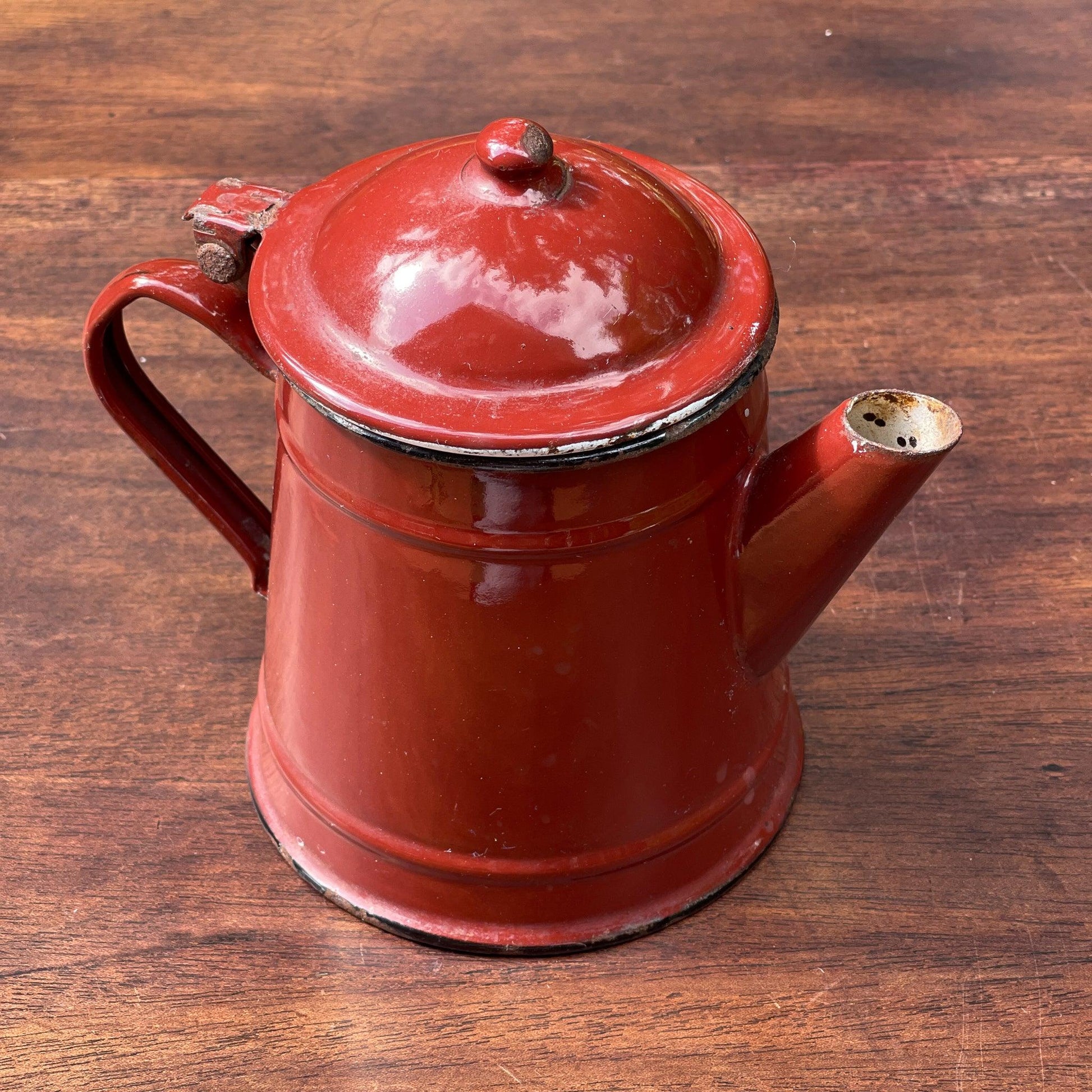 Emaille koffiepot / theepot - Bamestra Curiosa