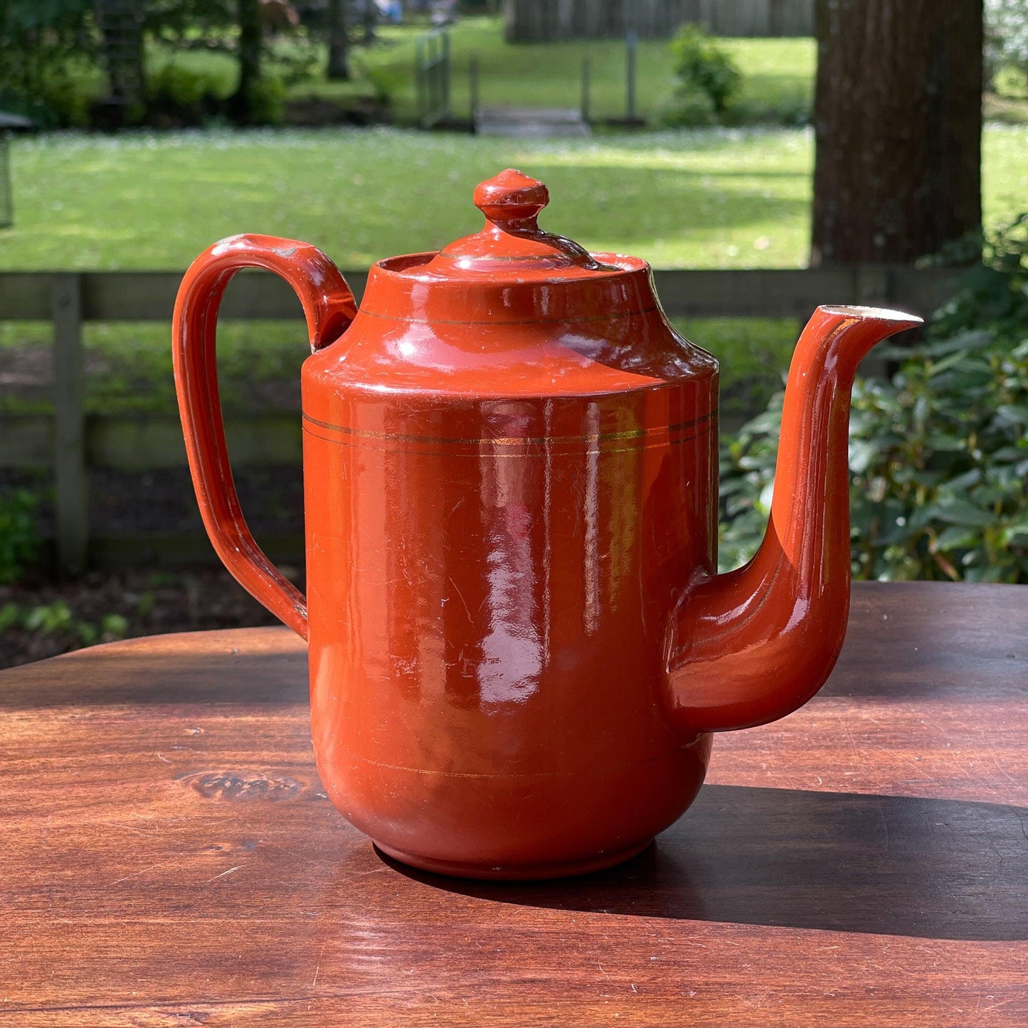 Emaille koffiepot / theepot - Bamestra Curiosa