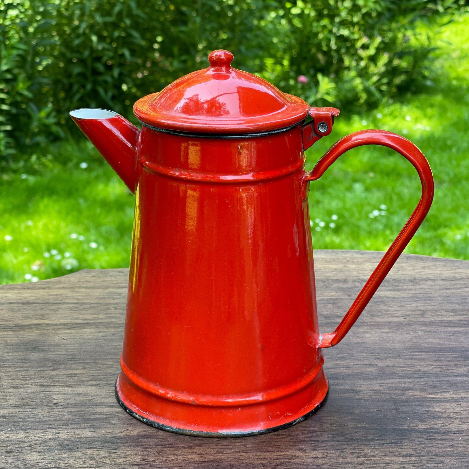 Emaille koffiepot / theepot - Bamestra Curiosa