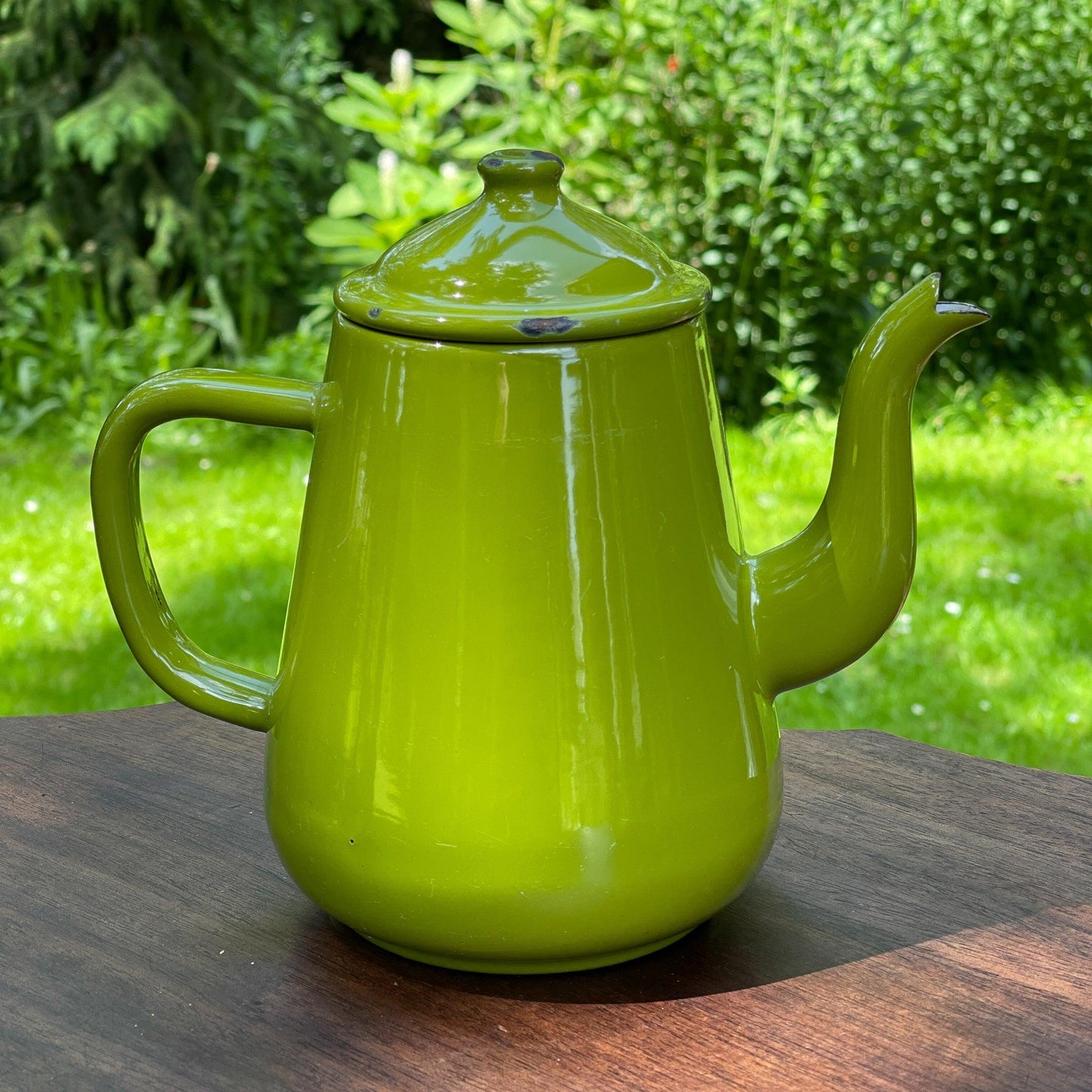 Emaille koffiepot / theepot - Bamestra Curiosa