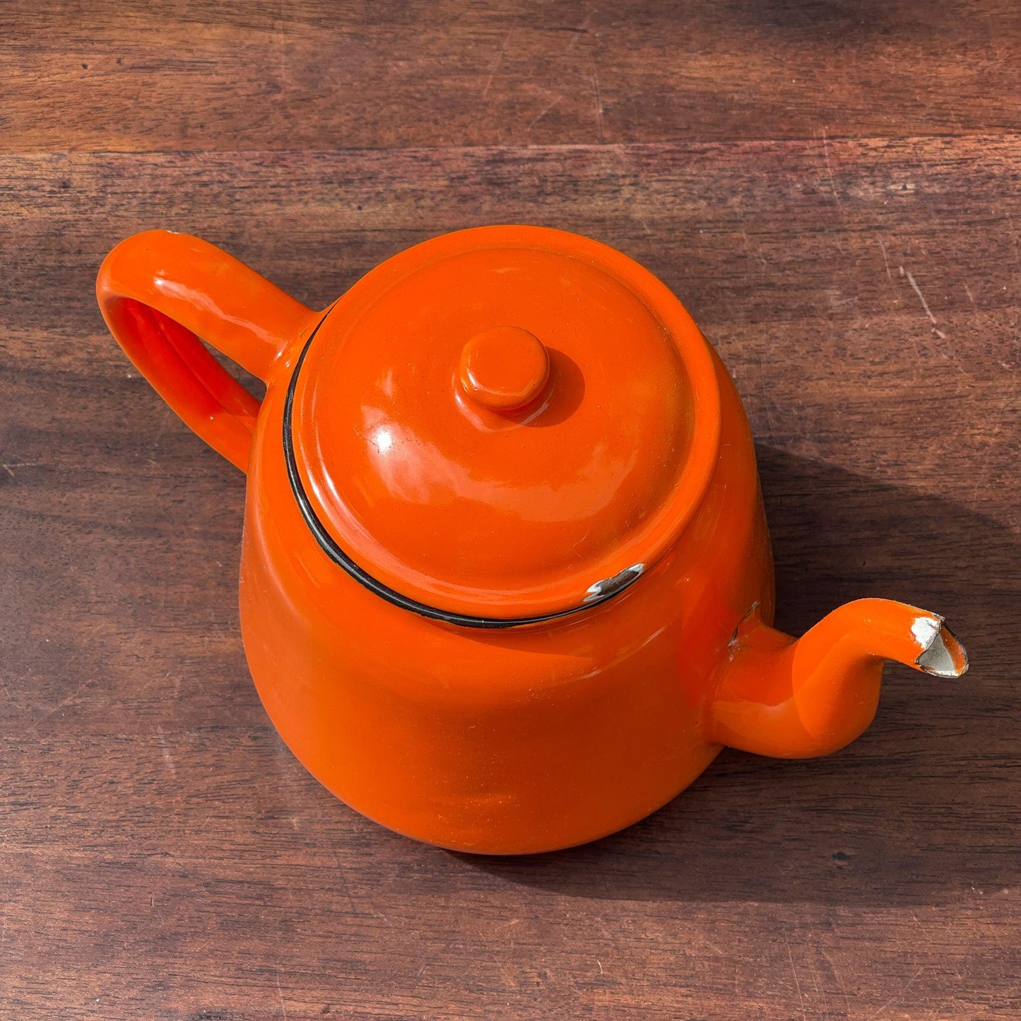 Emaille koffiepot / theepot - Bamestra Curiosa