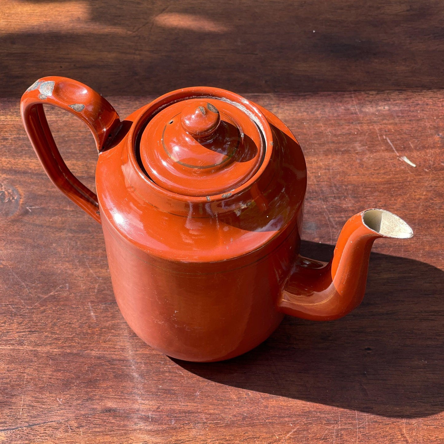 Emaille koffiepot / theepot - Bamestra Curiosa