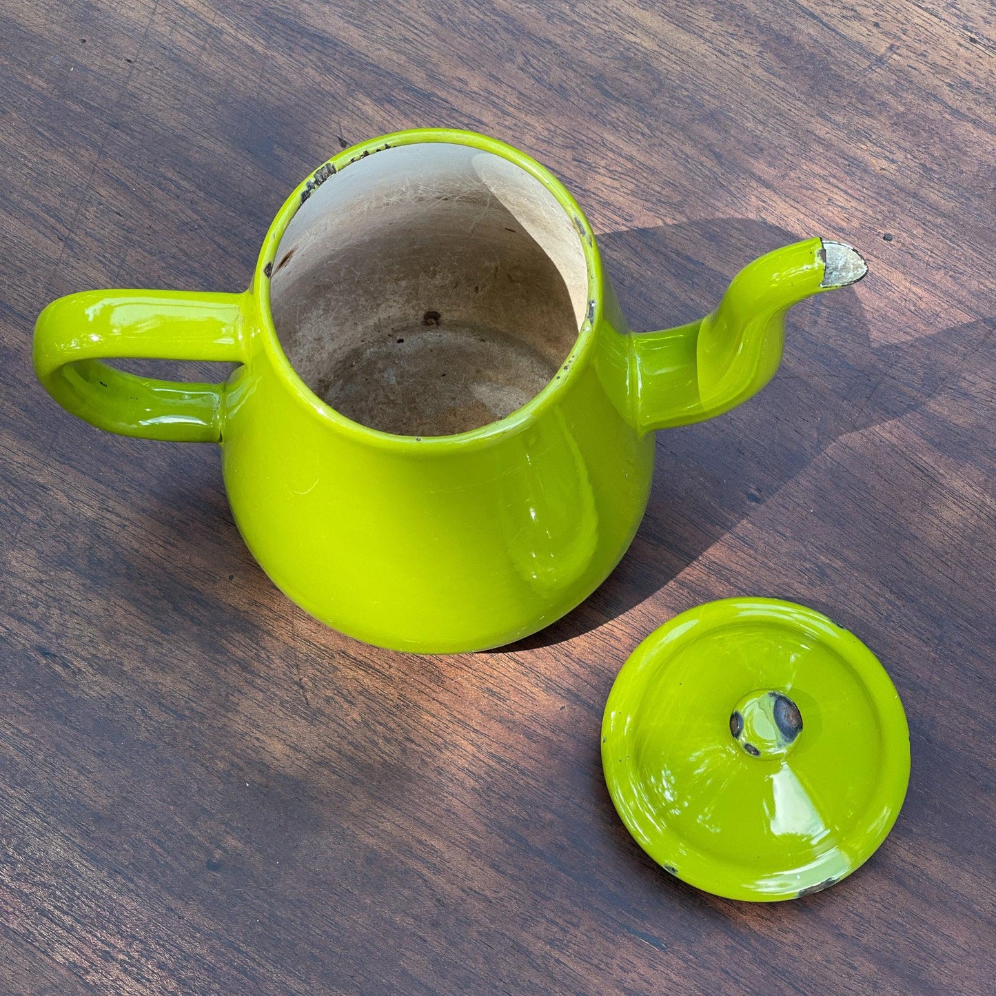 Emaille koffiepot / theepot - Bamestra Curiosa