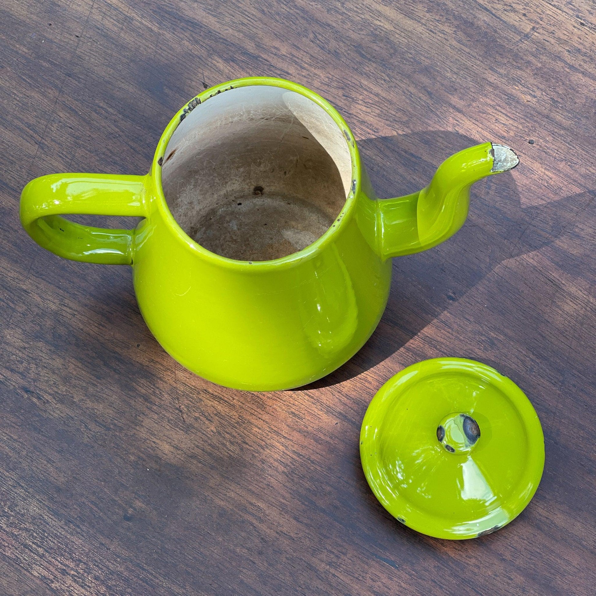 Emaille koffiepot / theepot - Bamestra Curiosa