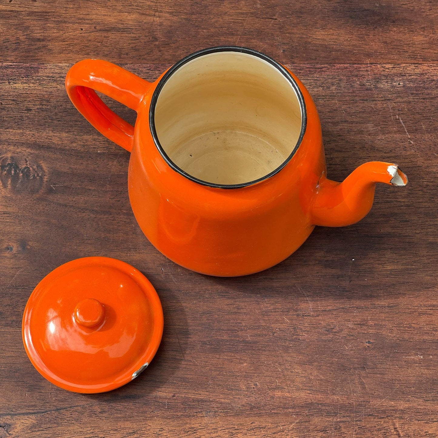 Emaille koffiepot / theepot - Bamestra Curiosa