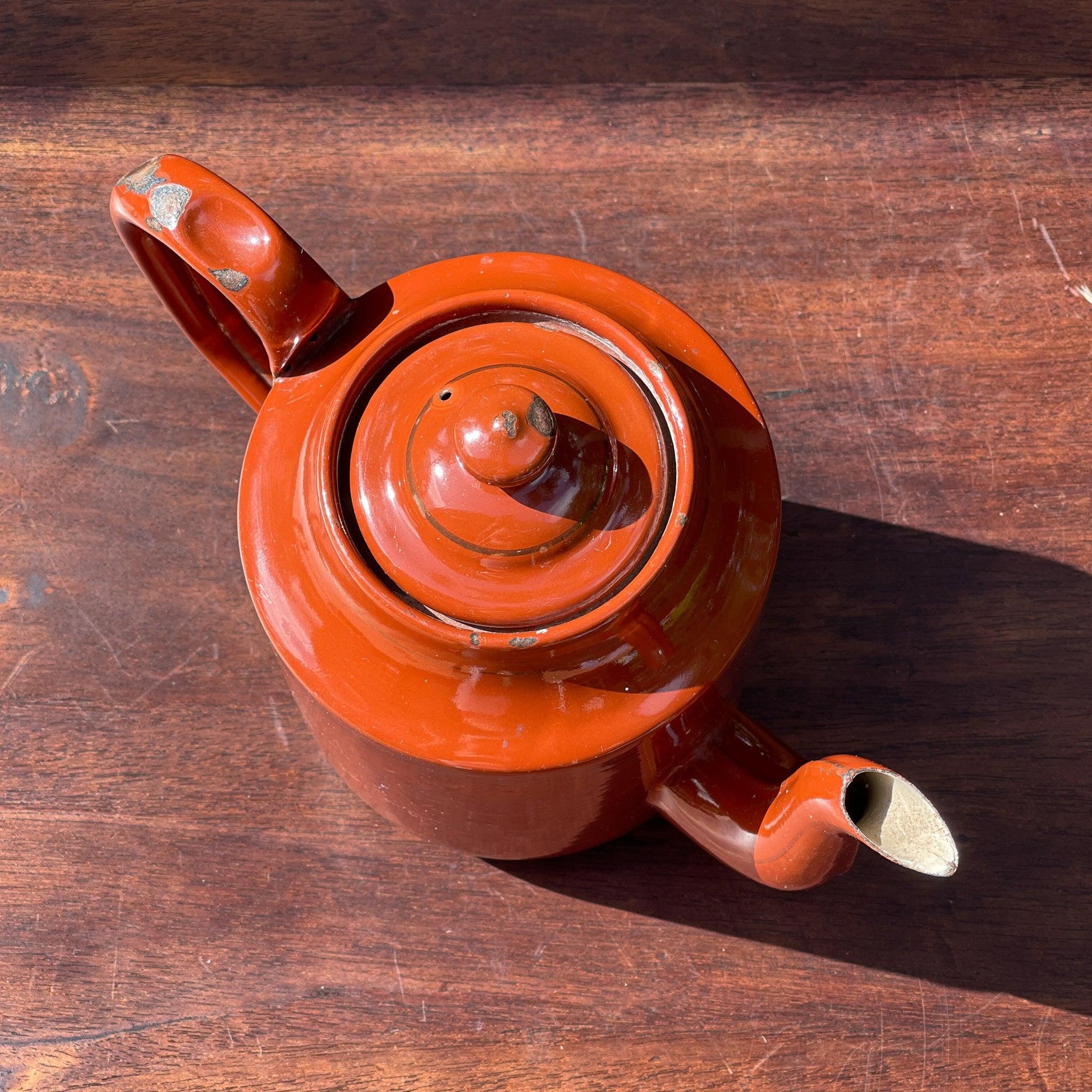 Emaille koffiepot / theepot - Bamestra Curiosa