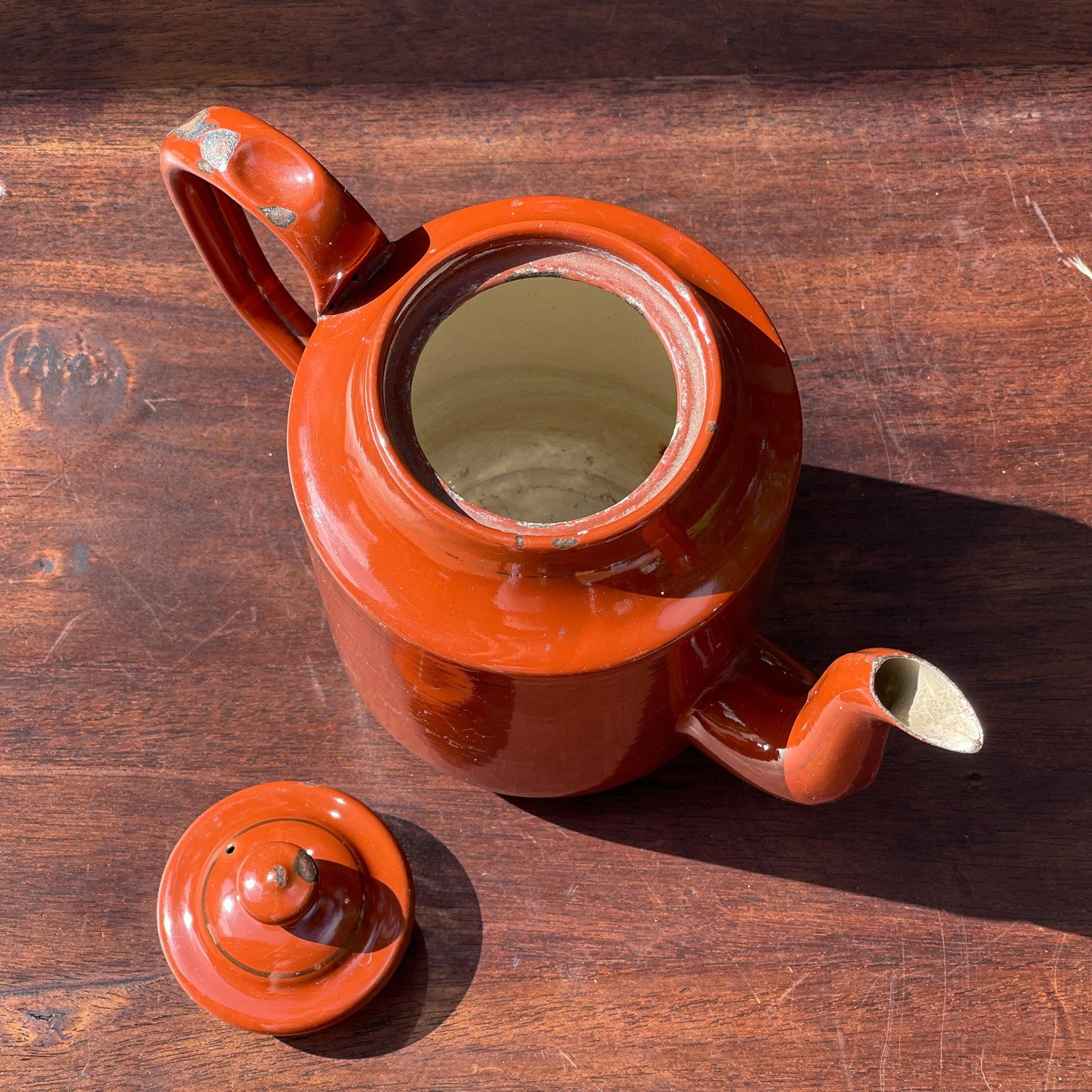 Emaille koffiepot / theepot - Bamestra Curiosa