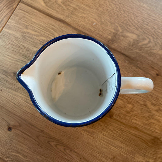 Emaille maatbeker 1L - Bamestra Curiosa